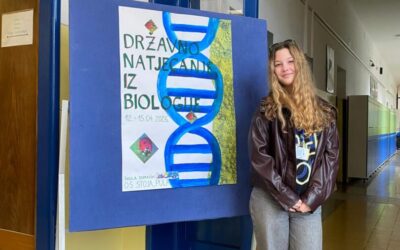 Izuzetan uspjeh učenice Eme Mašić na Državnom natjecanju iz Biologije