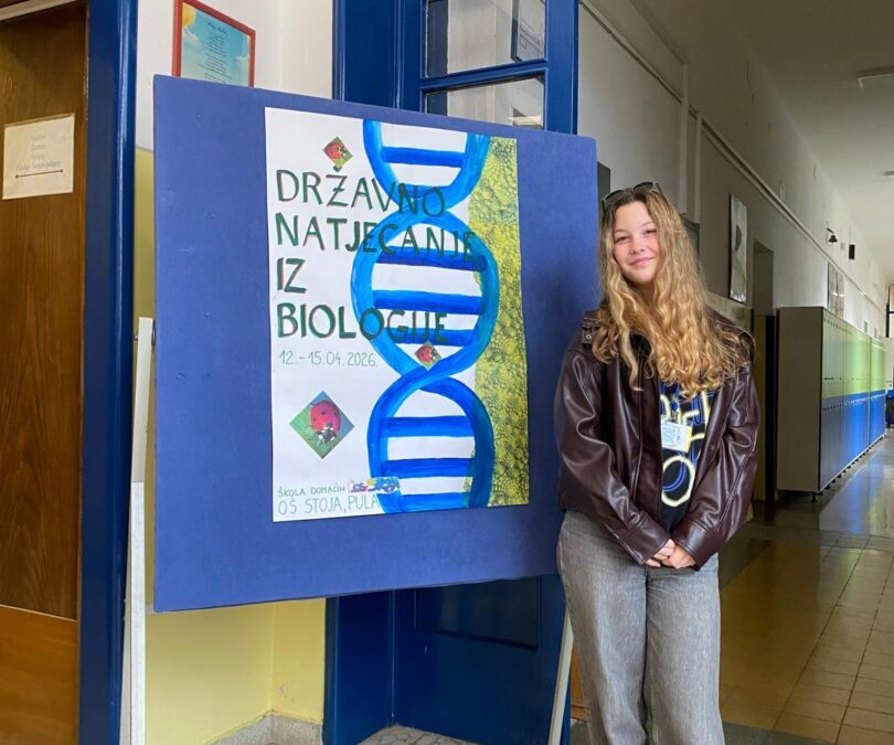 Izuzetan uspjeh učenice Eme Mašić na Državnom natjecanju iz Biologije