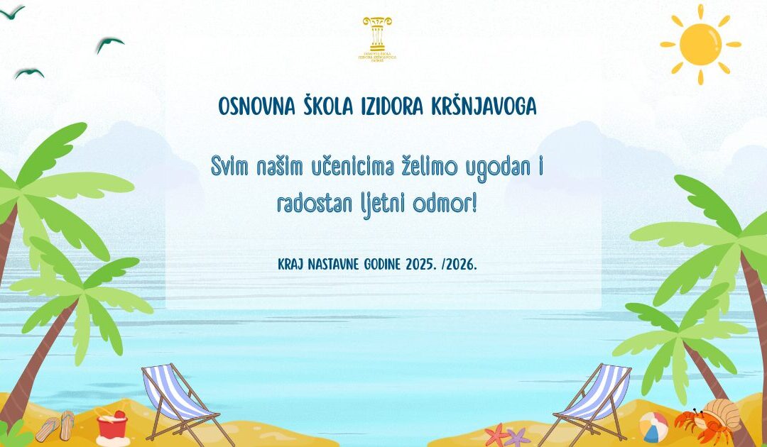 Kraj nastavne godine 2025./2026.